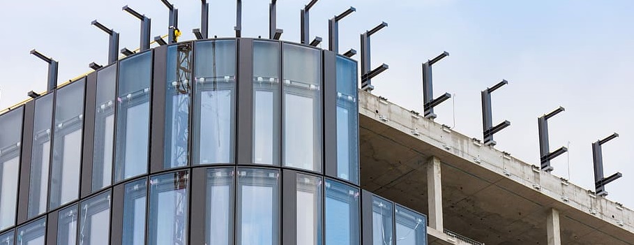 Glass Façade Installation